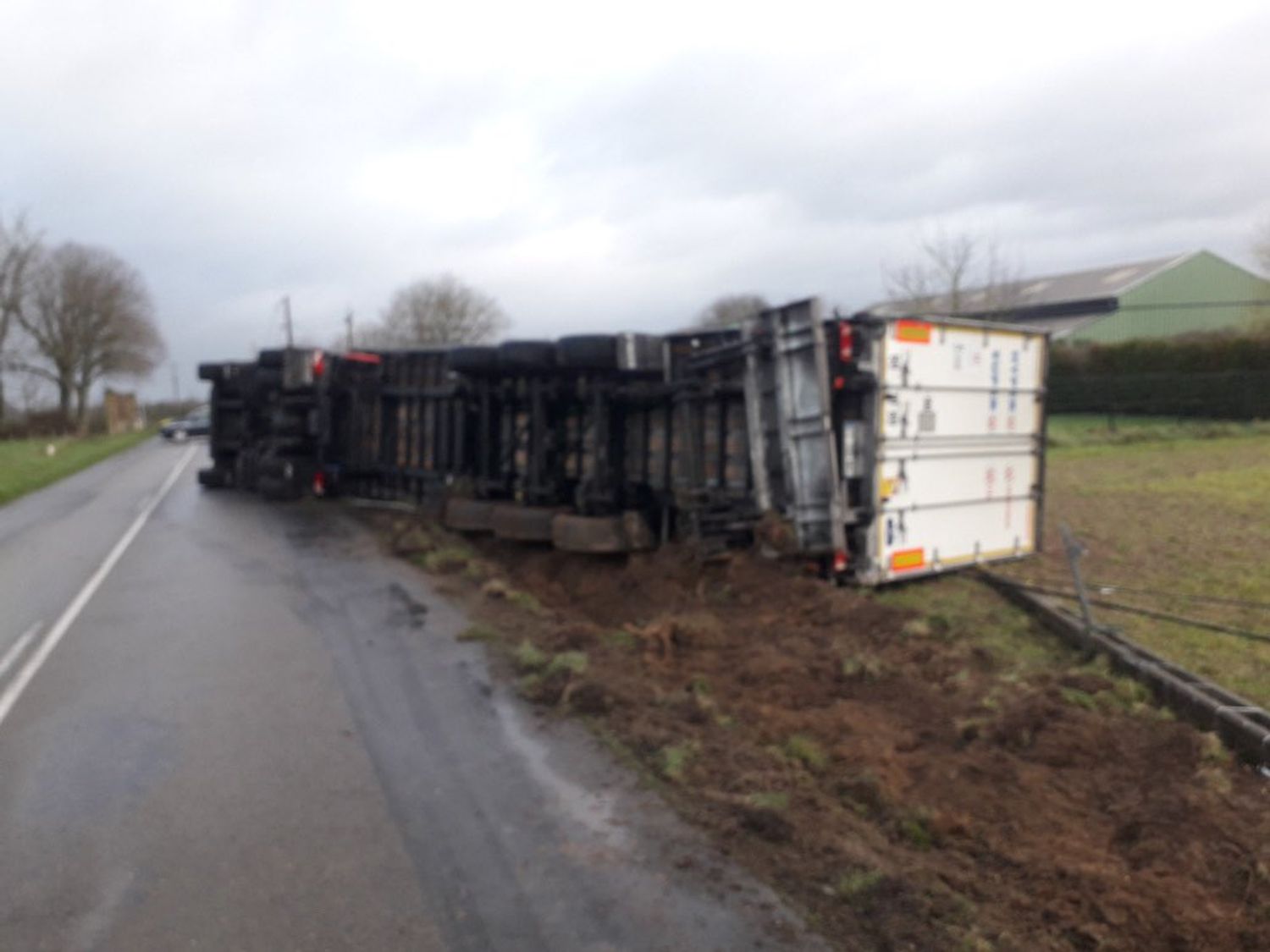 Accident Arquenay_22 02 22_Compte twitter Département Mayenne